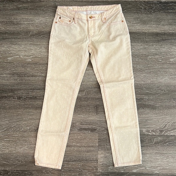 Quiksilver Pink Polka Dot Jeans 5/27 - Picture 1 of 10